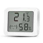 LinkMejor Smart Zigbe Temperature Humidity Sensor LCD Display Thermometer Hygrometer APP Remote Control Real-time Monitoring Work with Alexa Google Home