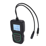 LinkMejor Solar Energy Tester MPPT Power Analyzer 48V Portable Lightweight PC Material Solar Panel Performance Diagnostic Voltage Current Measurement Clear LCD Display