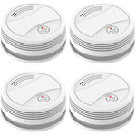 Wifi Tuya Smart Smoke Detector Sensor 80DB Alarm Fire Smoke Detector Wifi Fire Protection Home Security Alarm Smart Life APP