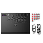 LinkMejor AL-P5366 Leverless Controller HITBOX Arcade Keypad with SOCD Mode for PS5/Steam Deck/Switch