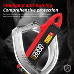 LinkMejor UX1 UX2 Digital Clamp Meter True RMS 6000 Counts AC/DC 6A/60A/100A/200A Auto Range Color Screen NCV LoZ Dual Display