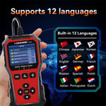 Konnwei KW341 6V 12V 24V Automotive Lead-Acid Battery Tester Analyzer for Cars Motorcycles Truck