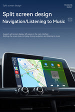 LinkMejor 2 In 1 Wireless Carplay Auto Adapter Carplay Box Auto Car Machine Interconnection Carplay Wired To Wireless Box Plug and Play Dongle for  iPhone Android