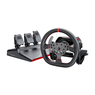 LinkMejor V10 Pro 3.2Nm Direct Drive Racing Wheel Force Feedback Gaming Steering Wheel Hall Magnetic Pedals Gaming Controller Plug and Play for PC PS3/PS4 for Xbox One Switch