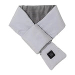 LinkMejor Quick Heated Scarf for Women Men USB Charging Fleece-lined Down Cotton Electric Heating Scarf Warmer for Neck Waist Abdomen