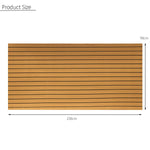 90x230cm Self-Adhesive EVA 6mm Faux Foam Teak Sheet Boat Decking