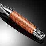 IPRee Dual Sided Stainless Steel Meat Hammer Rosewood Handle s Kitchen Tool for Steak Tenderizing Beating Pounder for Beef, Chicken, Pork