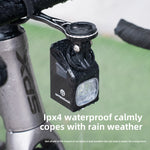 LinkMejor N5 1000LM Wireless Remote Control Bicycle Headlight Type-C Charging IPX4 Waterproof Front Bike Light for MTB Ride Night Riding