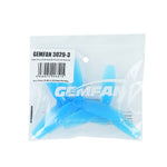 2Pairs /10 Pairs GEMFAN 3029-3 F9A-B 3029 3 Inch 3-blade PC Propeller 3 Holes 1.5mm Compatible with 1408 3900KV Motor for Soccer Balls RC FPV Racing Drone
