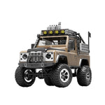 LinkMejor KF90 1/12 2.4G 4WD RC Car Rock Crawler Truck Full Proportional Control Off-Road Climbing Car with Lights RTR