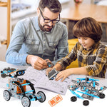 13in1 STEM Solar Robot Kit DIY Assembling Science Experiment Kits STEM Educational Toys for Kids Children