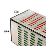 4 Sided Sharpening Stone Diamond Sharpening Block Kitchen Knife Sharpener Whetstone