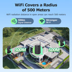 LinkMejor Solar WiFi Camera 2/4 Cameras Kit 3MP PIR Motion Detect Two Way Audio Night Vision IP66 Waterproof Wireless Outdoor Security Cameras