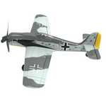 LinkMejor Mini FW190 400mm Wingspan 2.4G 4CH 6-Axis Gyro One Key Aerobatics XPilot Stabilization System EPP RC Airplane BNF/RTF Compatible DSM S-BUS Protocol for Beginner