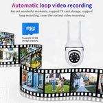 A7 Smart WIFI PTZ Security Camera 1080P Full HD Wide Angle Motion Infrared Night Vision Two-Way Audio Wireless IP Monitoring Surveillance Camera for Indoor Outdoor