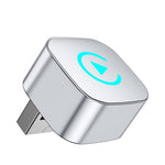 LinkMejor Mini Wireless CarPlay Android Auto Box USB Dongle Bluetooth5.0 Plug and Play Wired to Wireless CarPlay