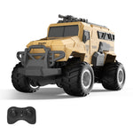 LinkMejor Q241 RTR 2.4G 4WD RC Car Waterproof Amphibious Off-Road Truck Armored 360 °Rotation Vehicles Model Toys