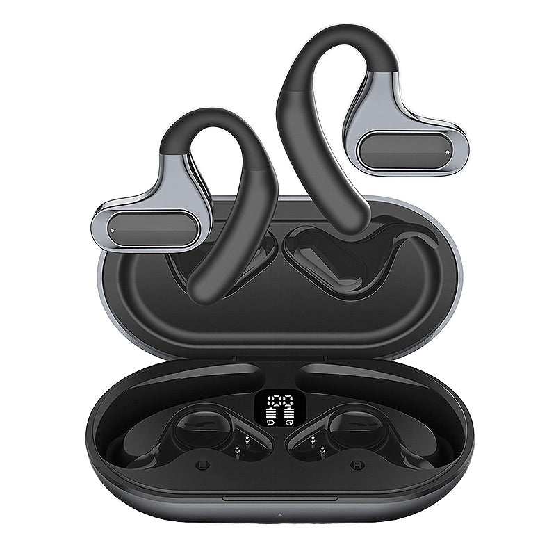 F8 TWS Wireless bluetooth 5.4 Earphone 16.2mm Wool Paper Diaphragm 360° Panoramic Sound ENC Call Noise Cancelling Low Delay AI Translation Earhooks Waterproof Sports Headphones