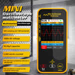 LinkMejor OS1 Mini Oscilloscope Multimeter 10MHz Bandwidth 48MSa/s Sampling Rate 1000V DC Voltage Measurement Portable Multifunctional Tester for Professional Electronics Troubleshooting
