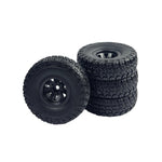 4PCS LDRC 18499 1/18 Rock Crawler RC Car Original Parts Tires Wheels Vehicles Models Spare Accessories