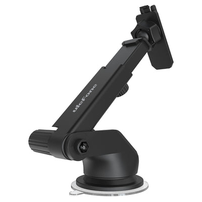 LinkMejor Car Phone Holder Adjustable Telescopic Arm 360° Rotation Strong Suction Cup Universal Dashboard Windshield Mount Sturdy Grip for Armor X Series Smartphones