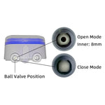 Aqualin Ball Valve Two Outlet Automatic Garden Irrigation Controller with Four-Dials Water Timer 0 Pressure Waterproof High-Impact Construction Ideal for Efficient Watering Management
