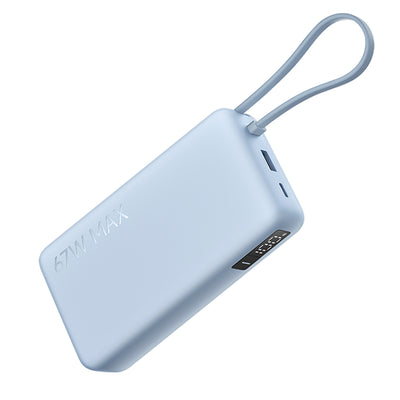 Xiaomi PB2067 67W 74.37Wh 20000mAh Digital Display Power Bank Come with USB-C Cable External Battery Power Supply with 2 Inputs & 3 Outputs Fast Charging for iPhone 17 17 Pro 16 Pro Max 15 14 for Xiaomi 17pro for Samsung for OPPO for VIVO