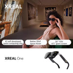 LinkMejor One AR Smart Glasses 477" HD Screen 3DoF Space Hovering 3D Real Glasses for iPhone Switch PS5 Game Private Cinema