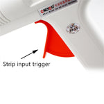 120W EU Plug Hot Glue Gun Hot Melt Glue Gun Kit Adjustable Temperature Professional Heavy Duty Hot Glue Gun for Home Quick Repairs DIY Small Projects Arts and Crafts