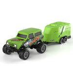 LinkMejor HG4-163 HG4-164 RTR 1/64 2.4G RWD Mini Alloy RC Car Off-Road Climbing Truck Support App Remote Control Three Speed Vehicles Models Pocket Toys Desktop Collection Gift For Boys