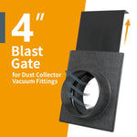 4Inch Ventilation Duct Connector 100mm Airflow Control For Dust Collector Vacuum Cleaner Accessory