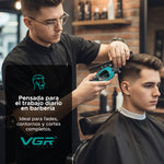 LinkMejor V-692 Professional Hair Clipper 7000RPM Speed 4 Guide Combs 2000mAh Rechargeable Fast Charging Trimmer with LED Display