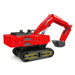 Mould King 15061 15062 Mechanical Digger Engineering Model Building Block Brick Assembly Kit for Children Birthday Gift Toys