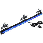 35.5Inch 32 LED Traffic Consultant Light Bar Warning Emergency Strobe Lamp Directional Flashing Emergency Warning Lighting