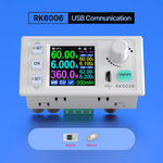 LinkMejor RK6006 RK6006-BT 60V 6A 4 Digit Communication Adjustable DC to DC Step Down Voltage Bench Power Supply Buck Converter