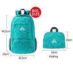 LinkMejor Lightweight Nylon Foldable Backpack Waterproof Outdoor Sport Camping Hiking Travel Folding Bags