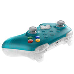 [N64 30th Collection] 8BitDo Ultimate 2 Wireless Controller with TMR Joystick and Hall Trigger Anti Drift 1000Hz Polling Rate RGB Lighting Wired Gamepad with Charging Dock for Windows PC IOS Steam Android Clear Blue