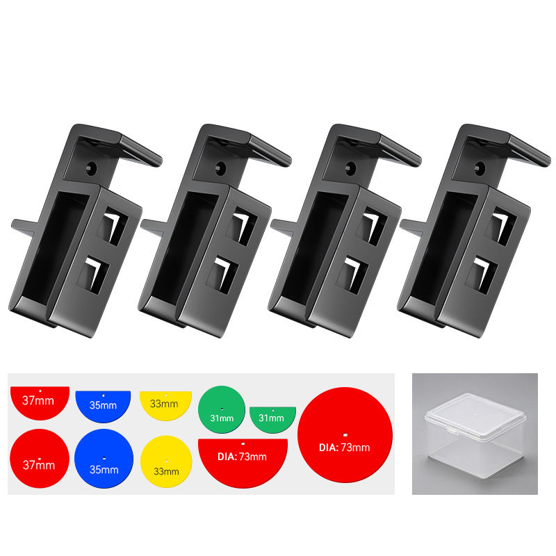 4PCS 15-20mm Wardrobe Closing Board Clip Carpentry Closing Fixed Clamp Tool Wood Marking Fixture