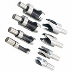 8PCS HSS Cork Drill Bit Set Wood Plug Cutter Drill Cutting Tool Drill Bit Set Bored Hole Tenon Drills