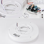 12W 18W Intelligent Motion Sensor LED Ceiling Light Non-dimmable Home Fixture Detective Lamp AC220V