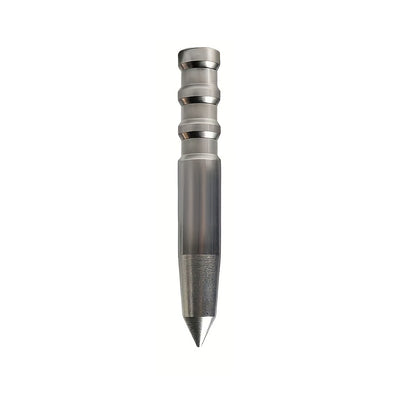 1Pcs Manual Center Punch High Hardness Steel Drill Guide Pin Non Slip Locator Tool for Precision Drilling Woodworking Metalworking Round Pointing Rod