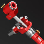 Wheel Marking Gauge Adjustable Scriber Ruler Aluminum Alloy Stainless Steel Precision Tool Parallel Line Scale Woodworking Center Finder Compass