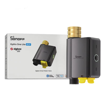 LinkMejor SWV-ZNE Hydro Series Hydro ONE Lite Zigbee3.0 Smart Water Valve without Flow Meter Brass Water Inlet Works with Apple Home