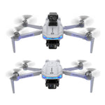 LinkMejor X40 PRO GPS 5G Digital FPV with 5.6inch LCD Screen Controller 1080P HD Dual Camera 3-Axis EIS Gimbal 360° Obstacle Avoidance 248g Brushless Foldable RC Drone Quadcopter RTF