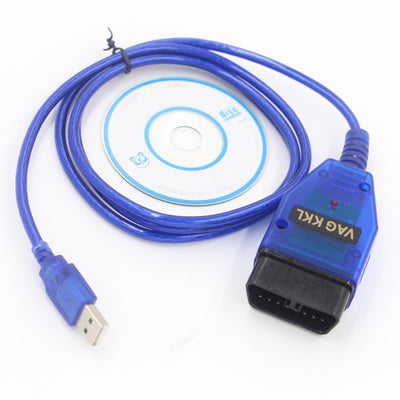 LinkMejor 409.1 CH340 FT232RL LinkMejor 409 Car Diagnostic Cable USB OBDII Car Diagnostic Scanner for Volkswagen/Audi