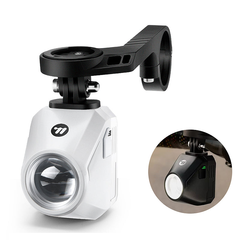 WEST BIKING Wireless Remote Bike Overhang Light 1600 Lumen Super Bright Lighting Cut-Offline Safe Design IP66 Waterproof Type-C Hanging Bicycle Headlight Flashlight