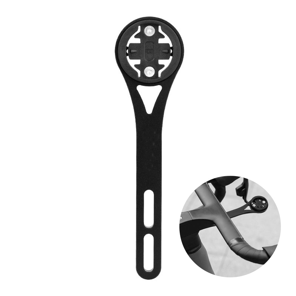 LinkMejor Bicycle Computer Holder Aluminum Alloy Bike Sports Camera Speedometer Mount for MTB Integrated Handlebar