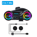 Y13Pro Motorcycle Helmet Bluetooth Headset Intercom Distance 500M Stereo Fm Radio Mixing Music Sharing