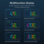 Car Head Up Display for Car GPS Speedometer Compass Direction HUD USB Cable Plug Play