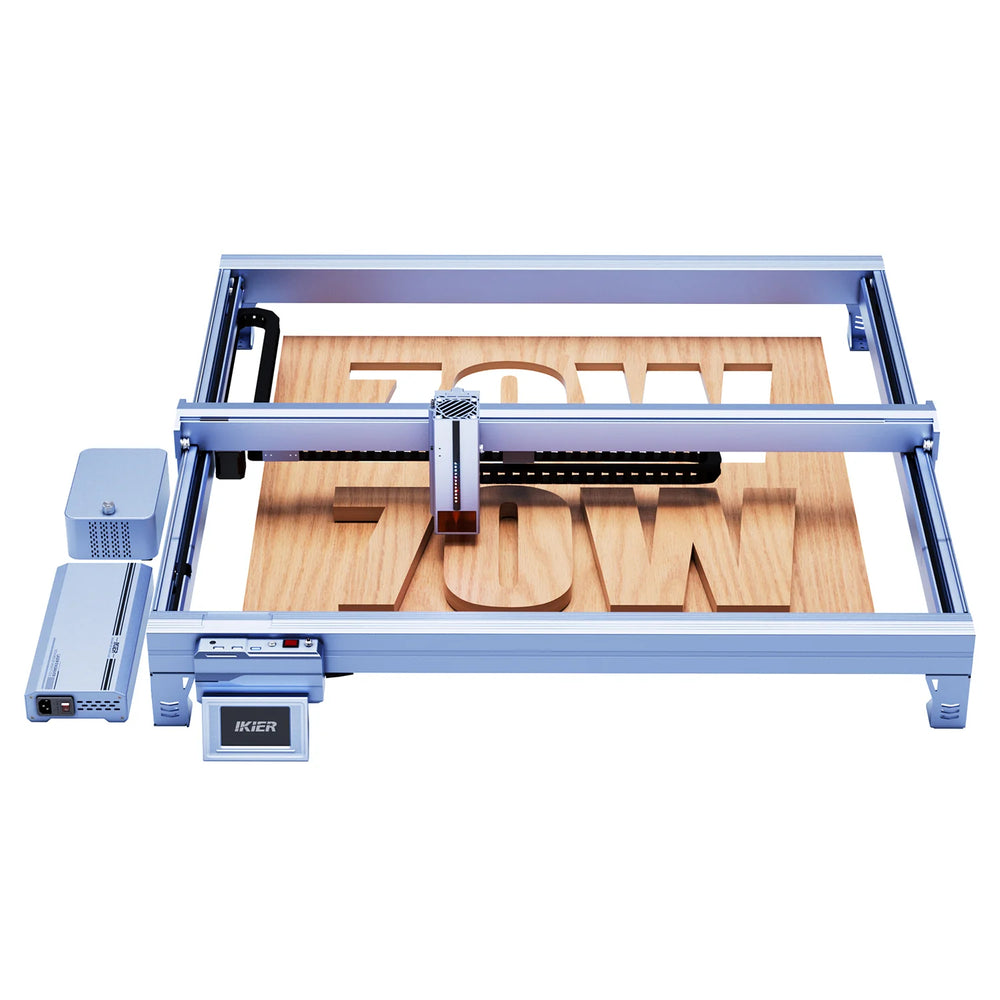 iKier K70 Max 70W Laser Engraver Laser Engraving Machine Large Format 850x800mm Auto Focus Switchable Power 70W 35W High Precision Cutting